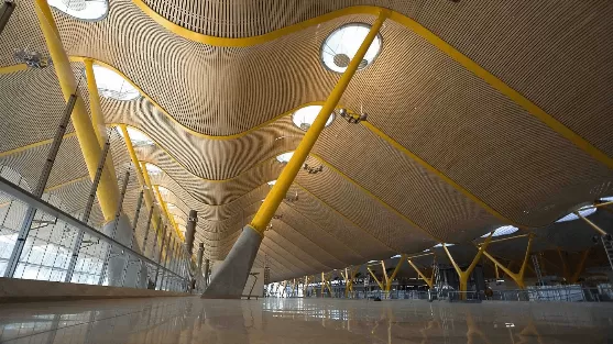 Serie các công trình gỗ tre Dasso nổi tiếng thế giới: SÂN BAY MADRID BARAJAS
