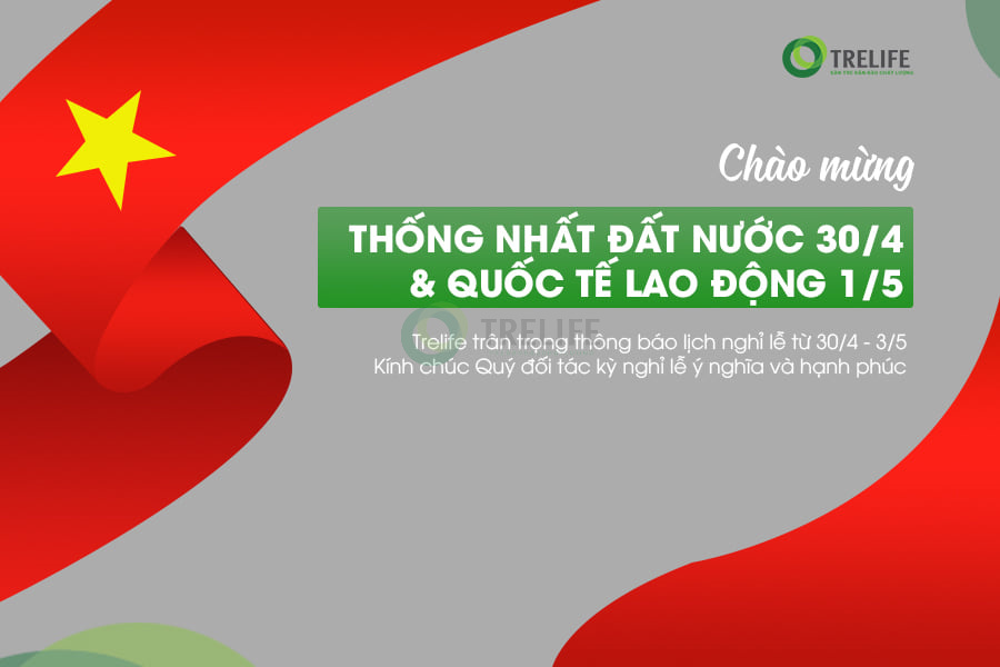 THÔNG BÁO NGHỈ LỄ 30/4 - 1/5