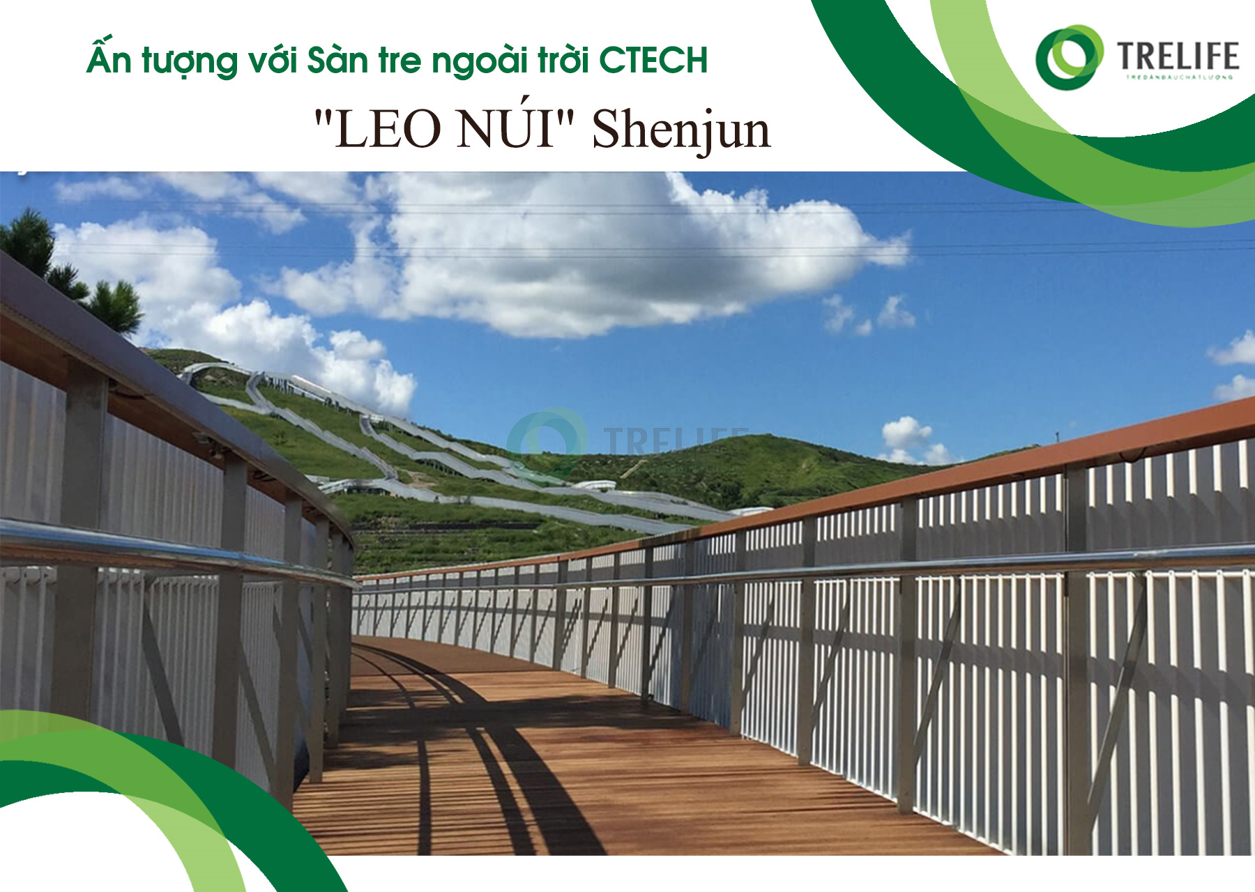 Ấn tượng với Sàn tre ngoài trời CTECH 