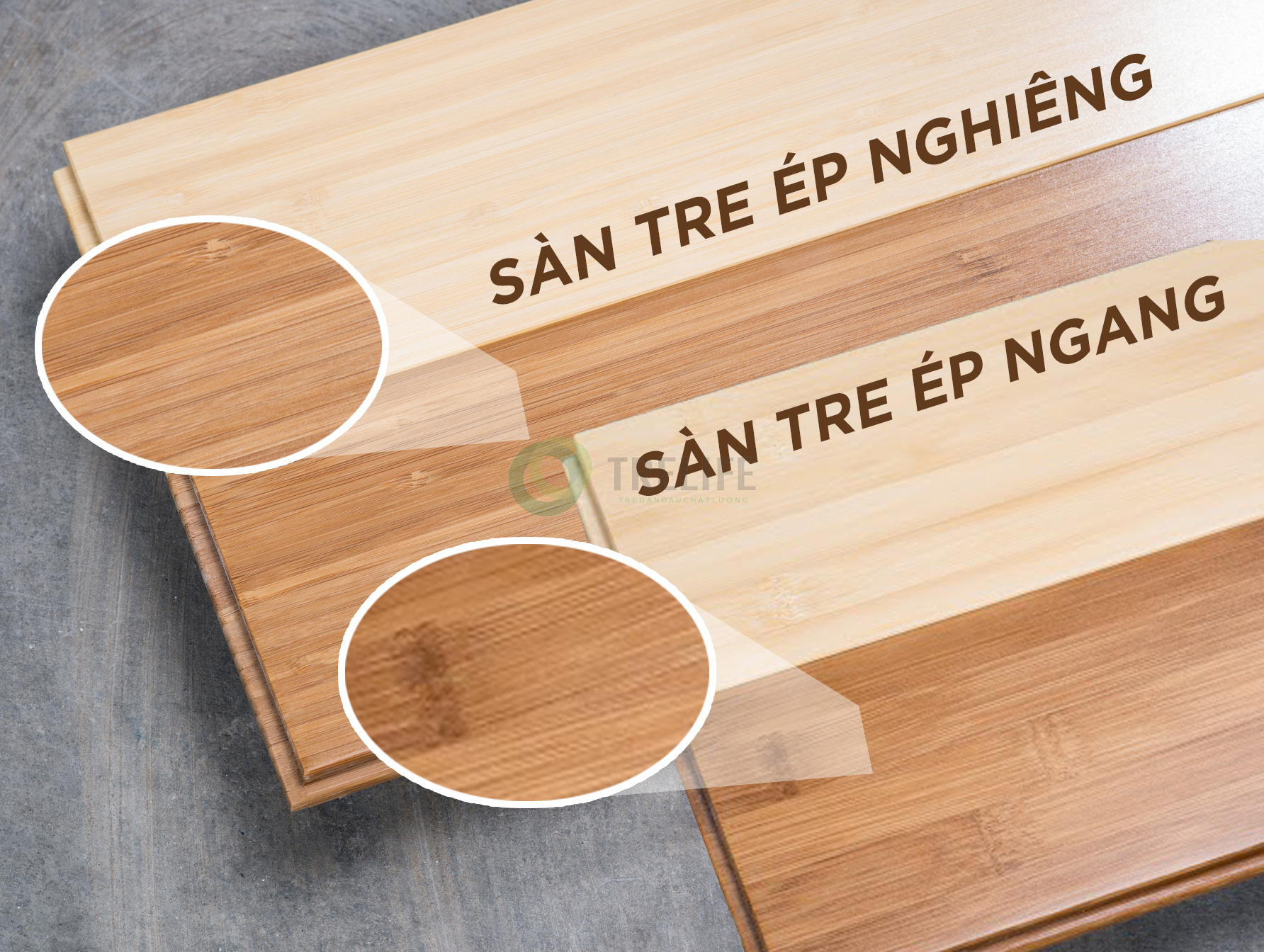 ĐỐT TRE, MẮT TRE yếu tố thẩm mỹ riêng biệt của SÀN TRE