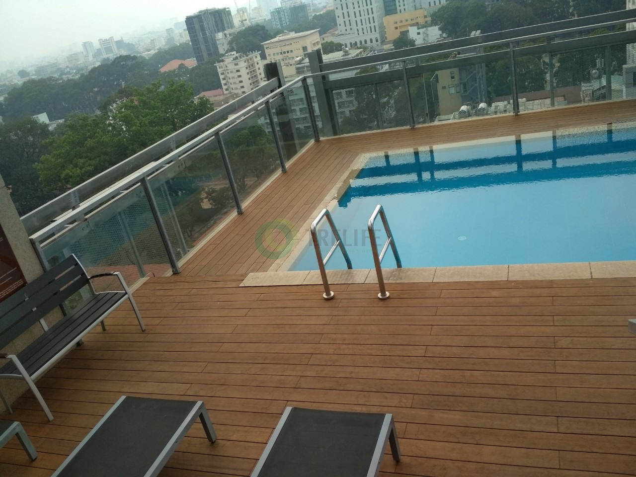 Sàn tre ngoài trời Công trình Avalon