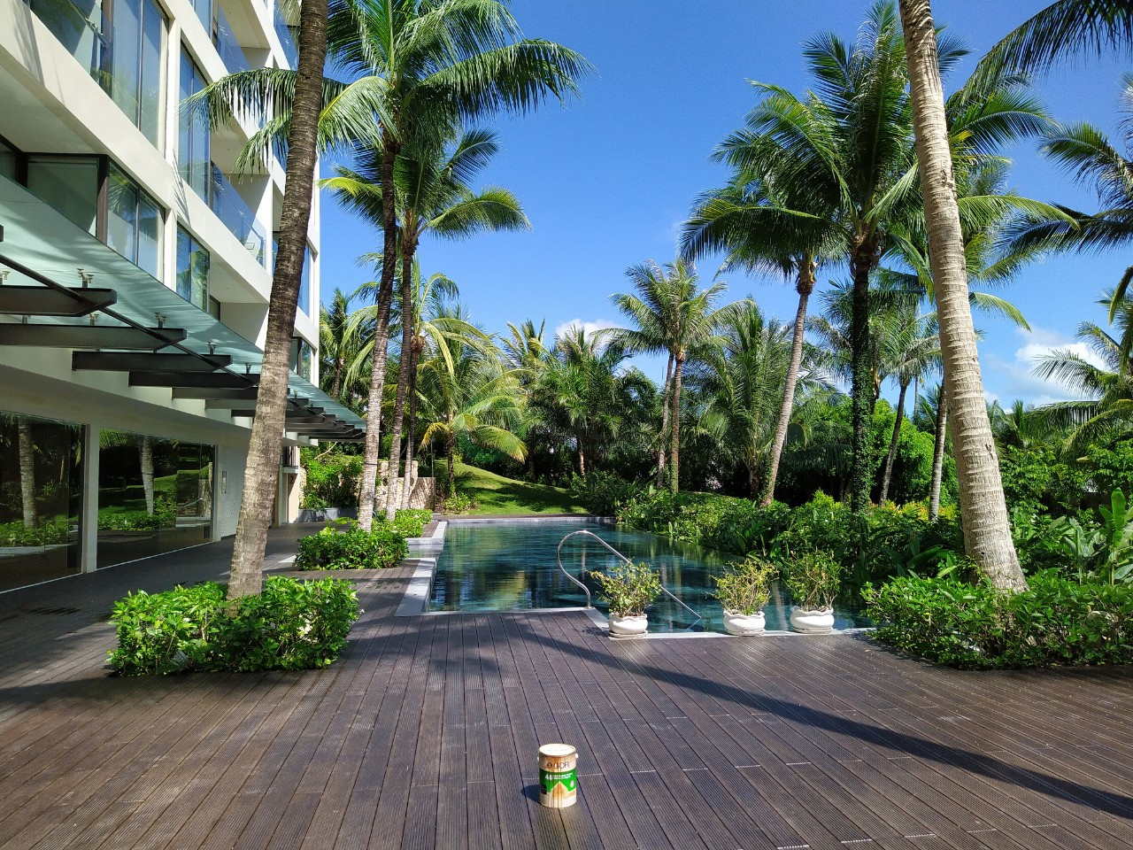 Sàn tre ngoài trời Dự án khách sạn Intercontinental Phú Quốc