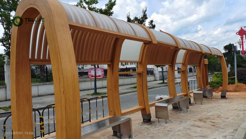 Xây dựng thành phố “xanh” bắt đầu từ nhà chờ xe buýt