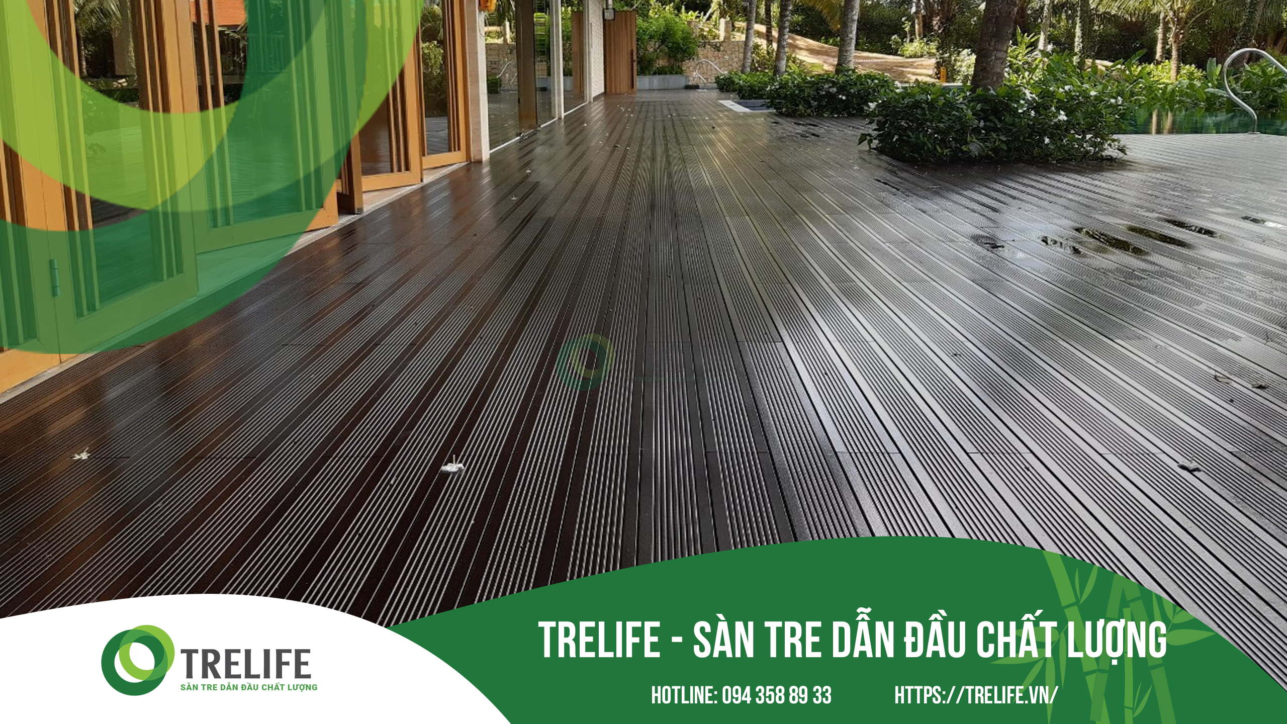 Sàn tre ngoài trời Trelife