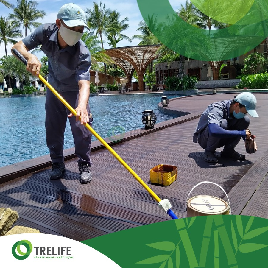 Sàn tre ngoài trời Trelife